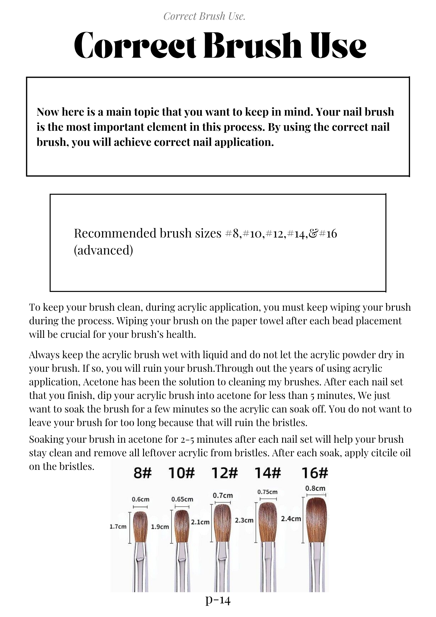 Nail Artistry Training Manual