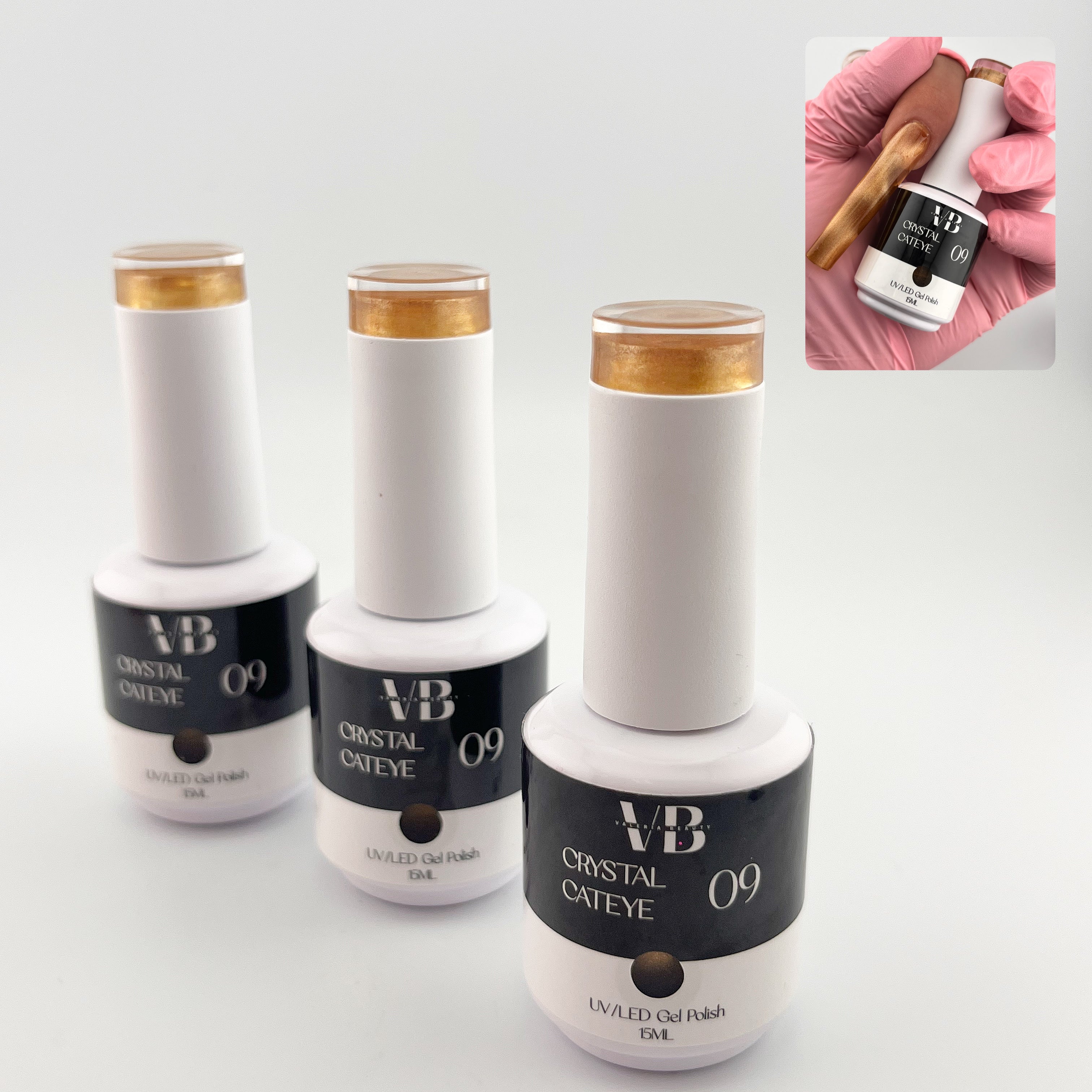 #09 - Crystal Cateye Gel Polish