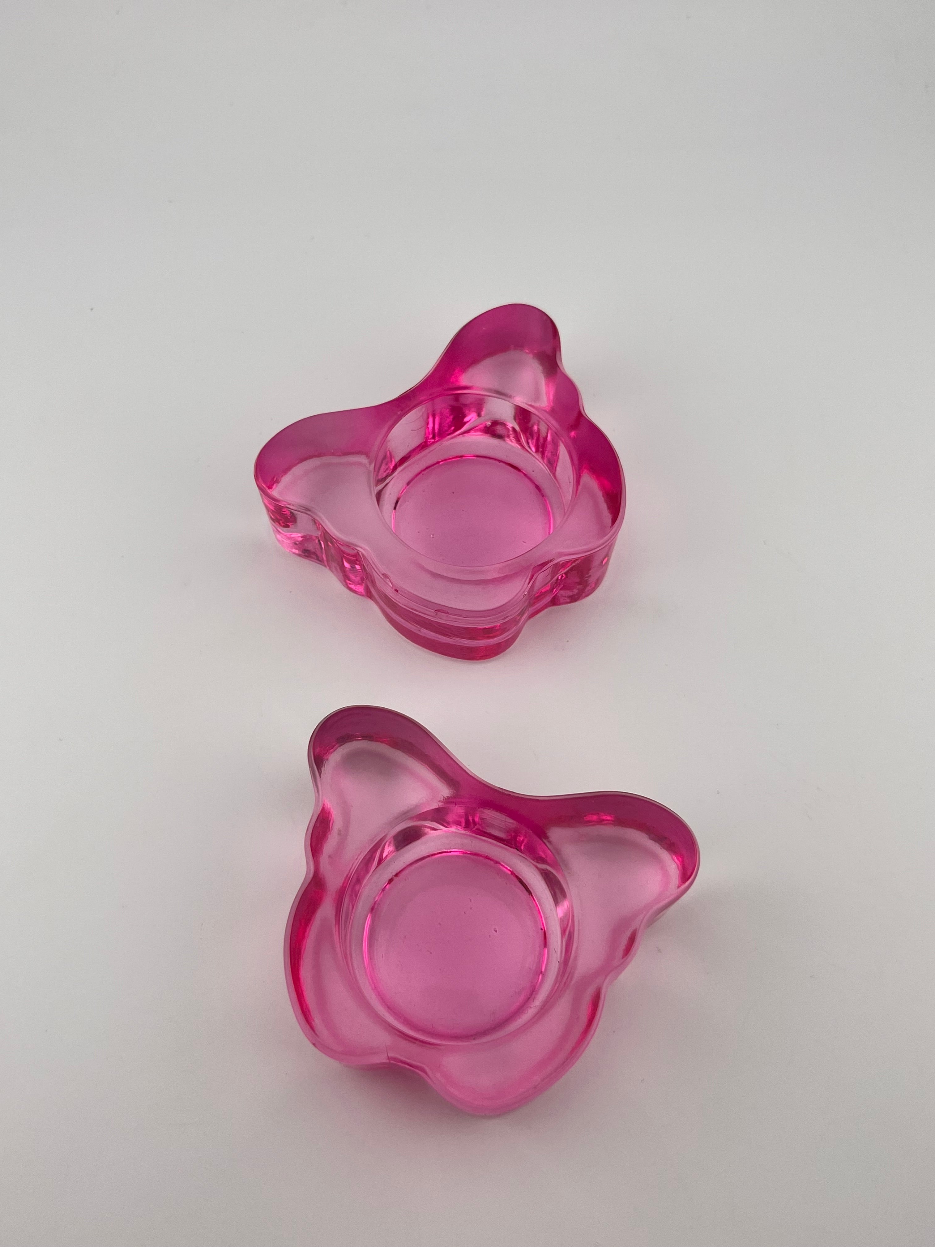 Pink Butterfly Dappen dish