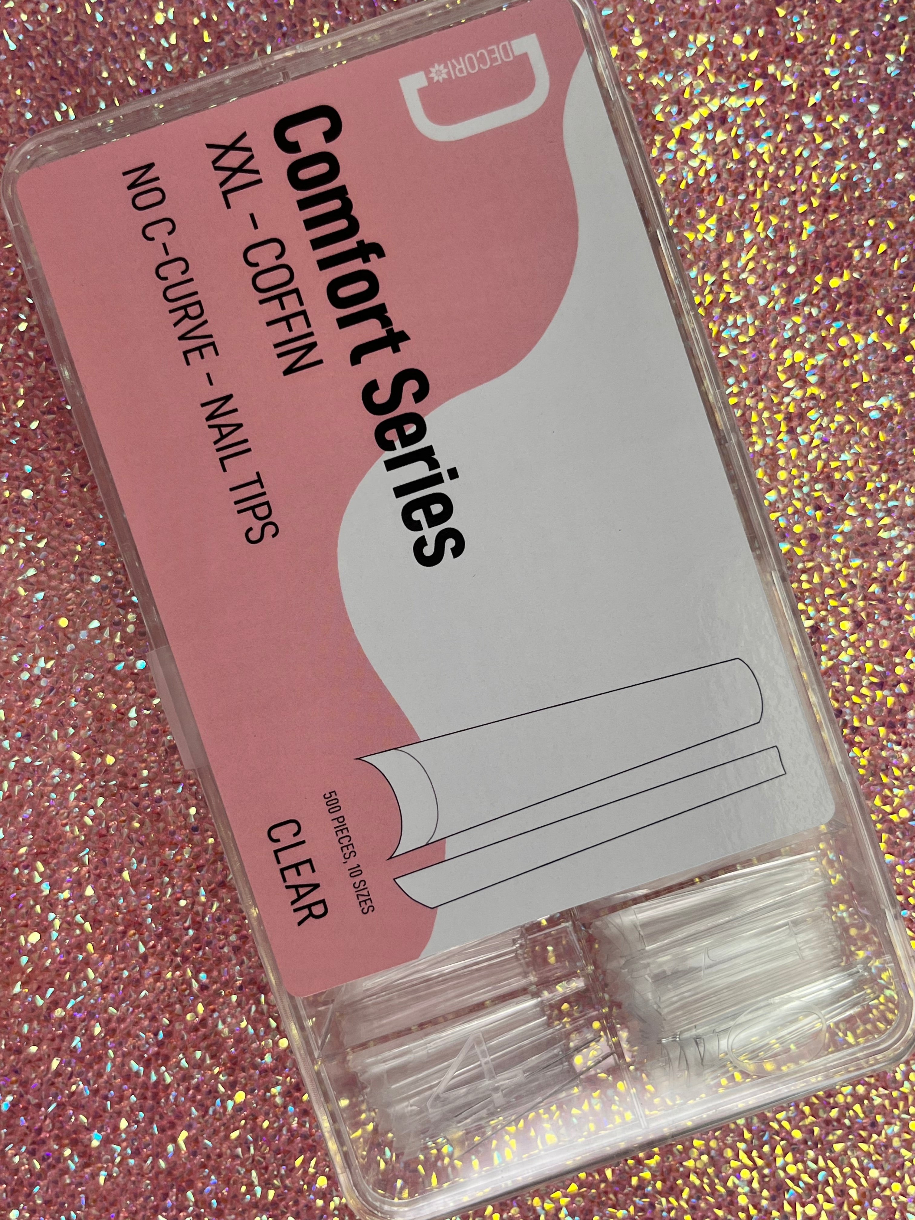 Decori Coffin Nail tips