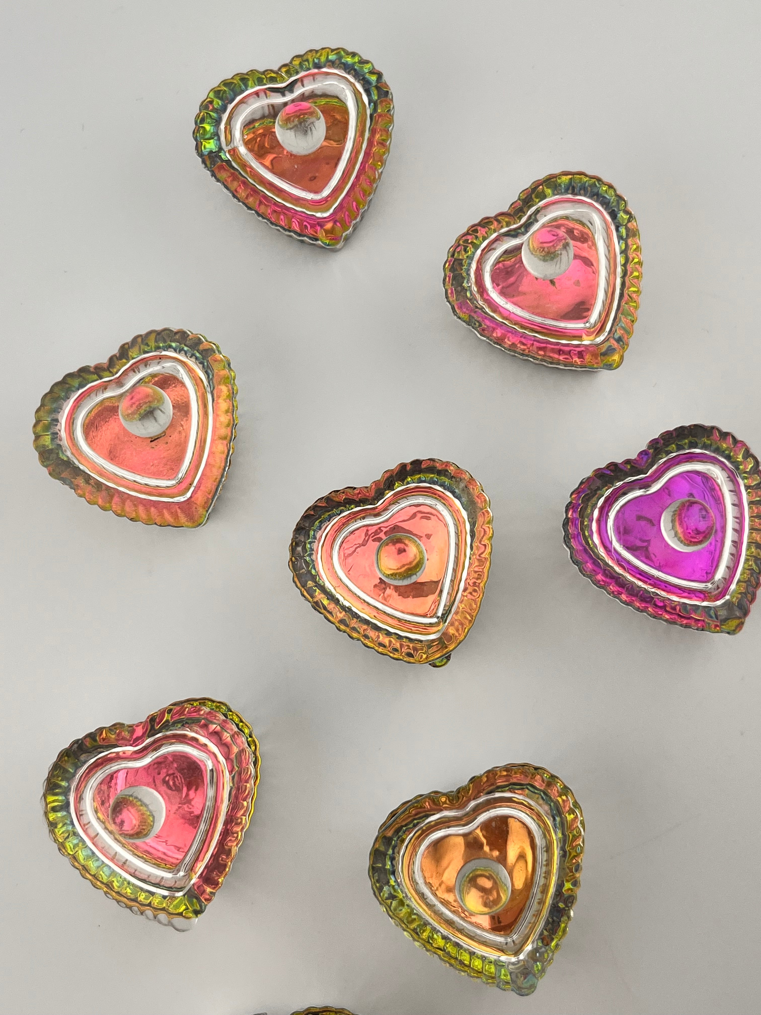 Small Heart Dappen Dish- Halo