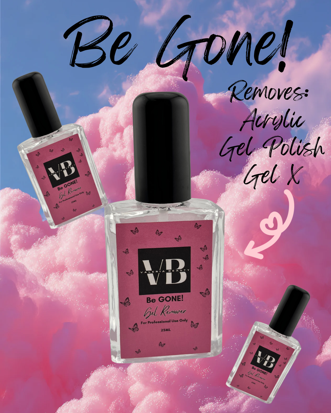 Be Gone! Gel Remover VB