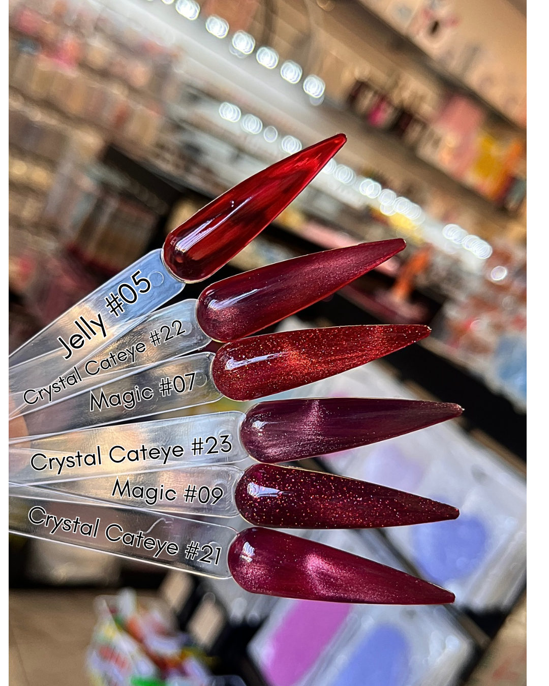 Red Winter Gel Collection Set