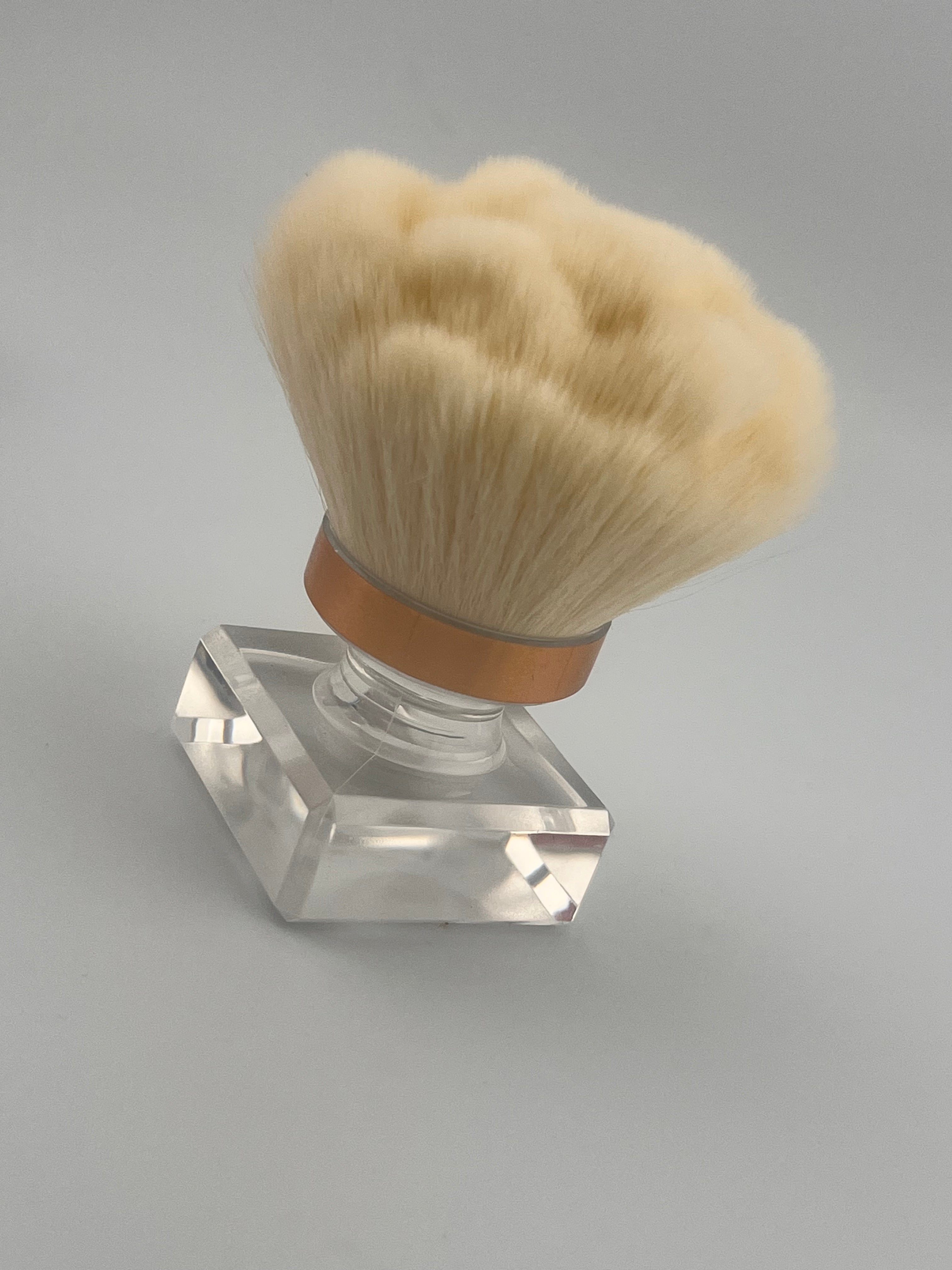 Small Tan Dust Brush