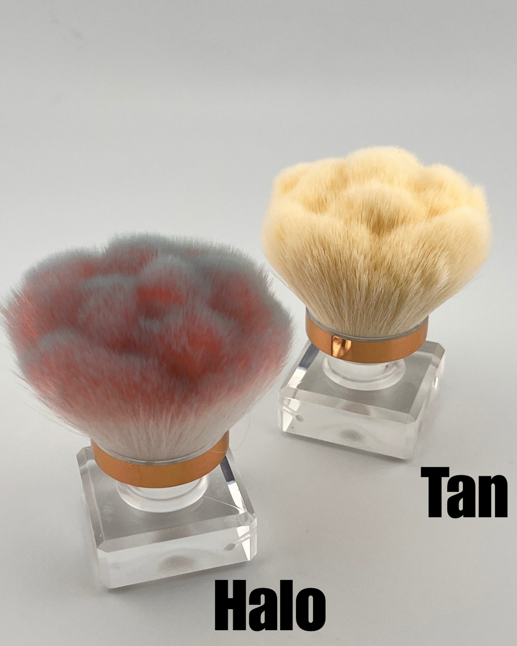 Small Tan Dust Brush