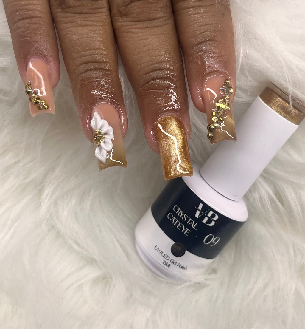 #09 - Crystal Cateye Gel Polish