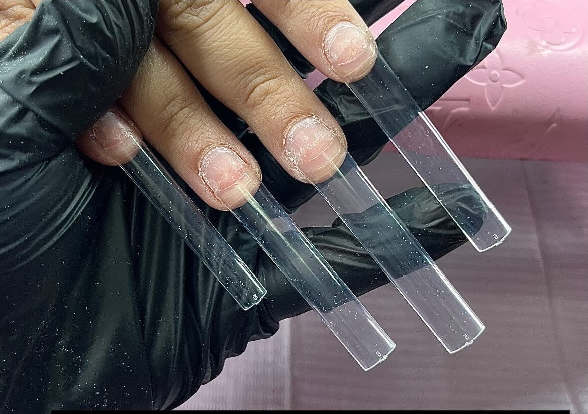 VB Nail Tips no c Curve Tapered Square -XXL