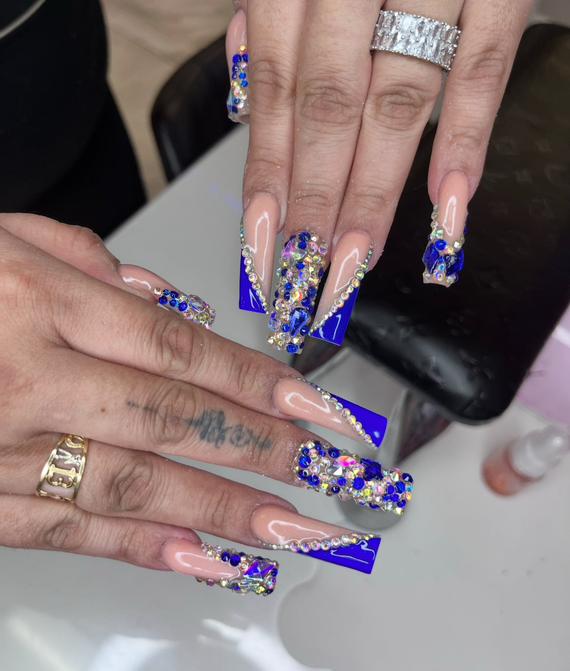 VB Nail Tips no c Curve Tapered Square -XXL