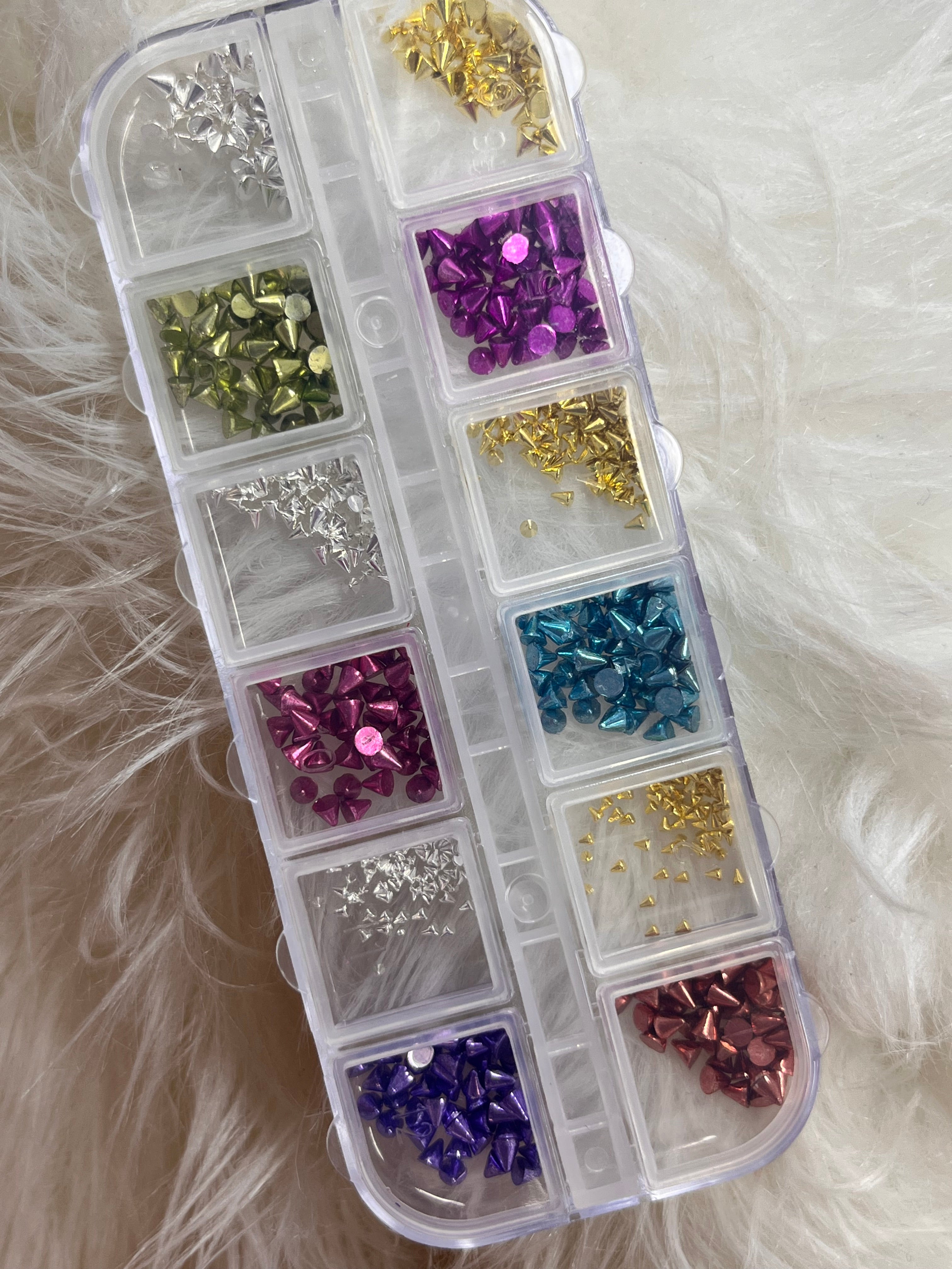 Metal Spike Charm Box