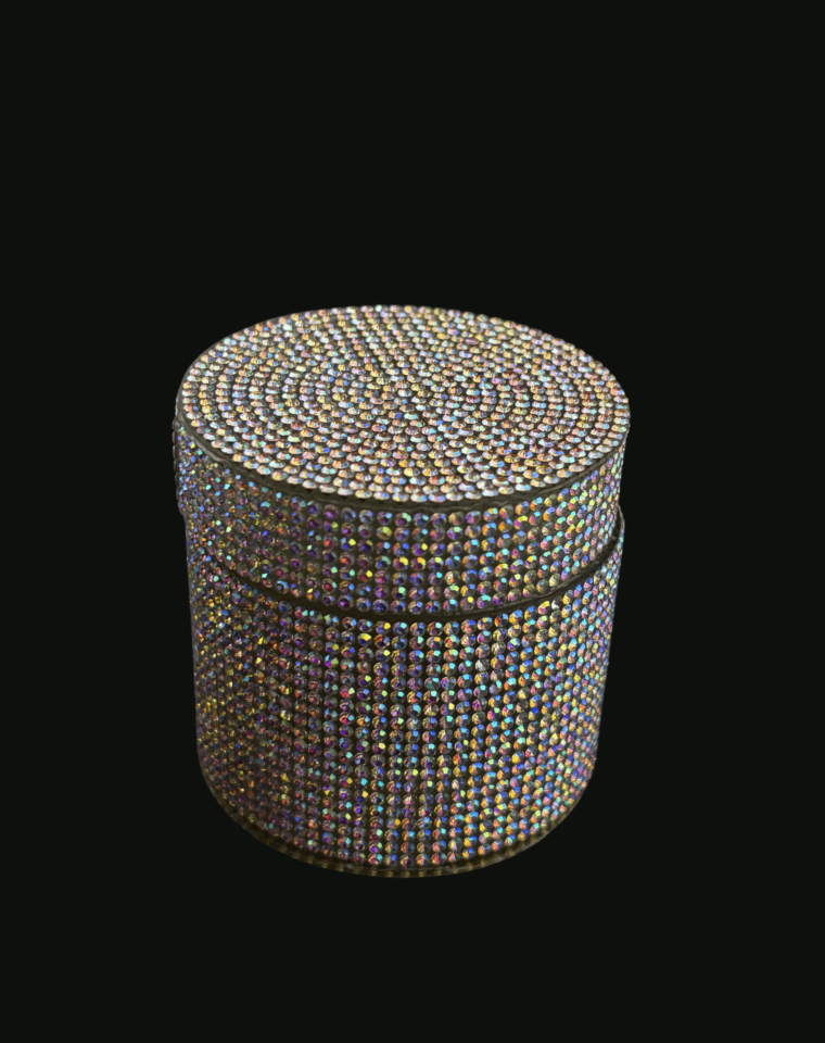 Rhinestone Dappen Dish