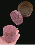 Pink Rhinestone Dappen Dish