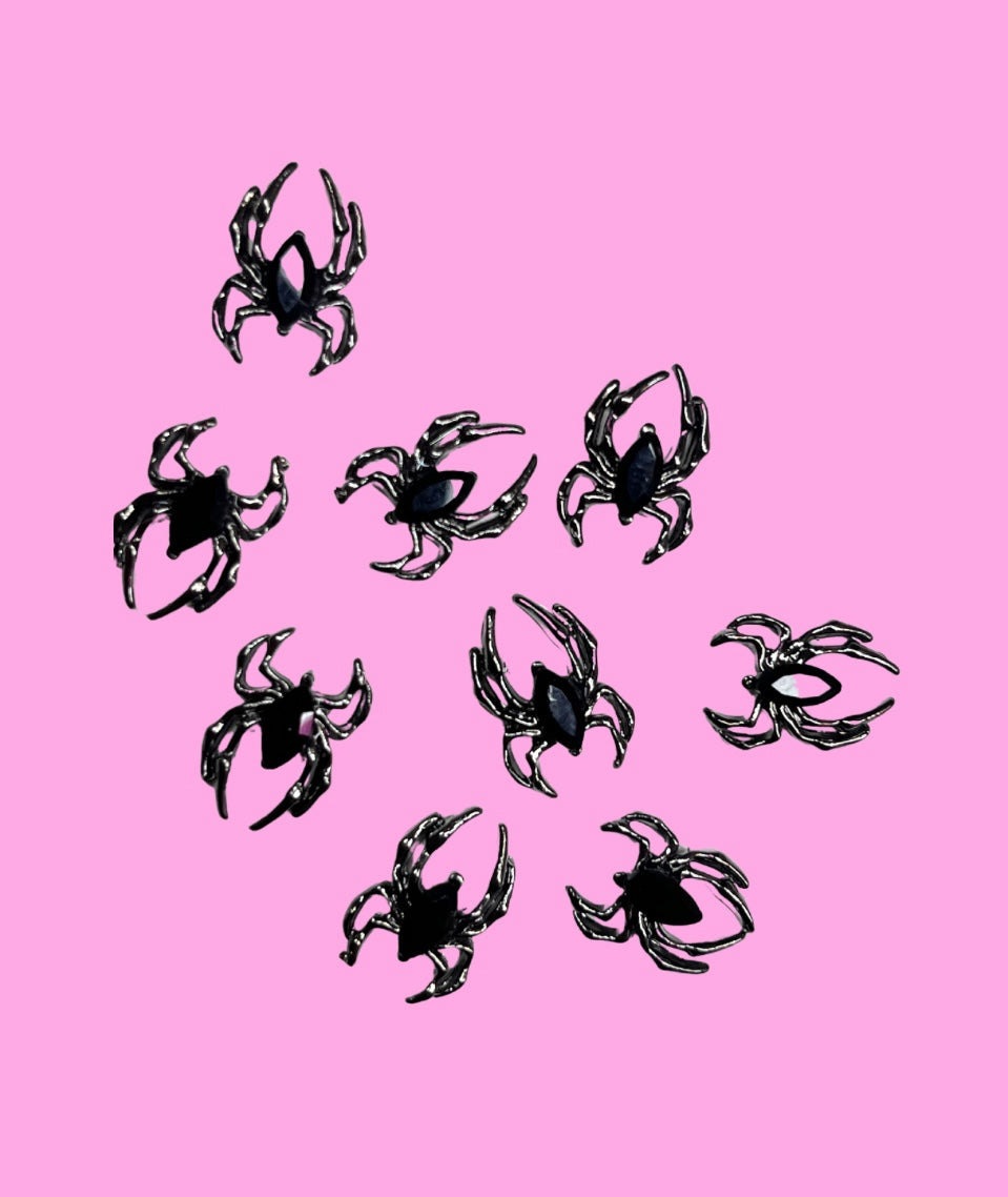 Venom Black Spider Charms