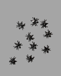 Grey Small Spider Charms
