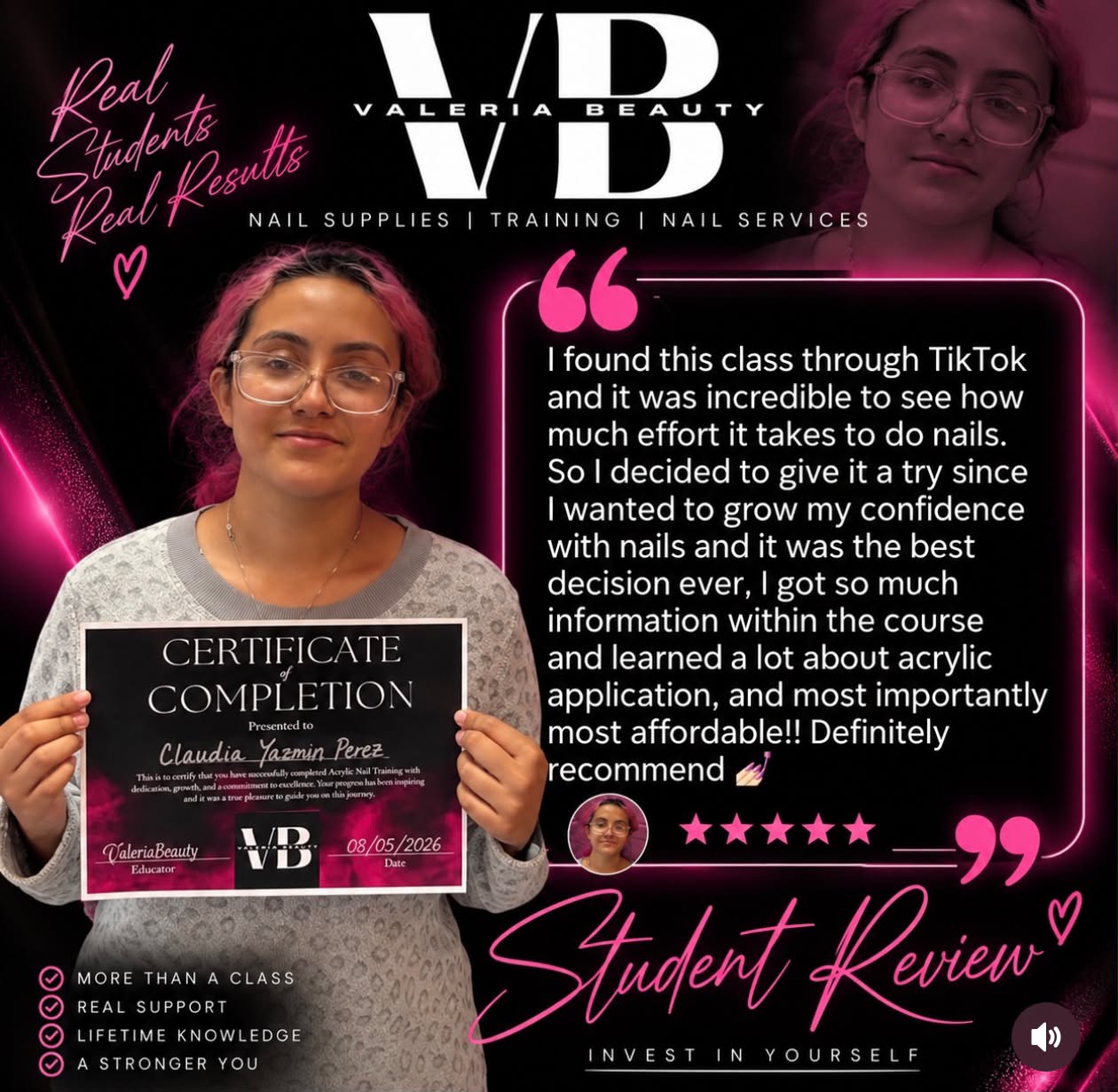 Customer review photo three
