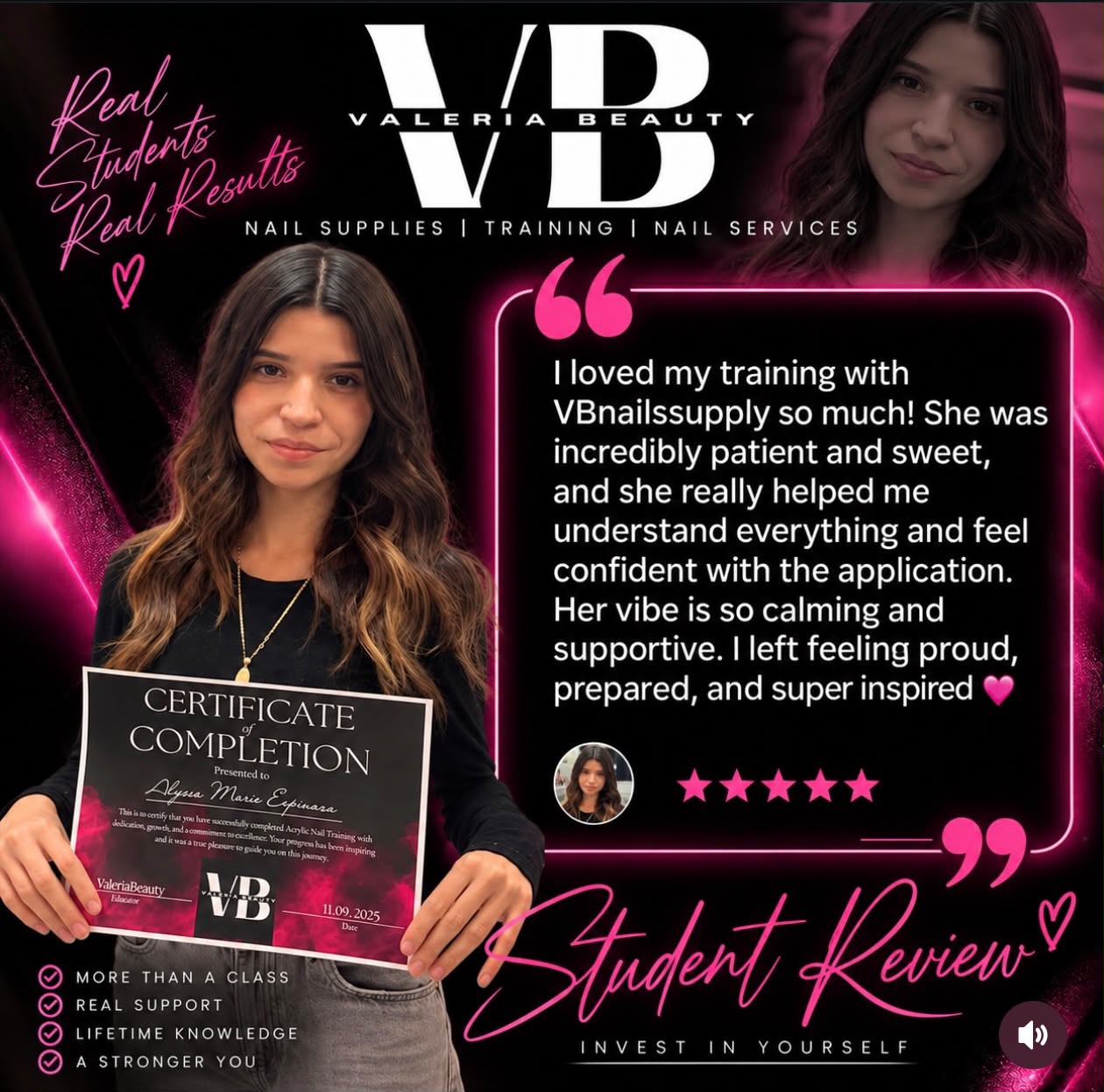 Customer review photo one